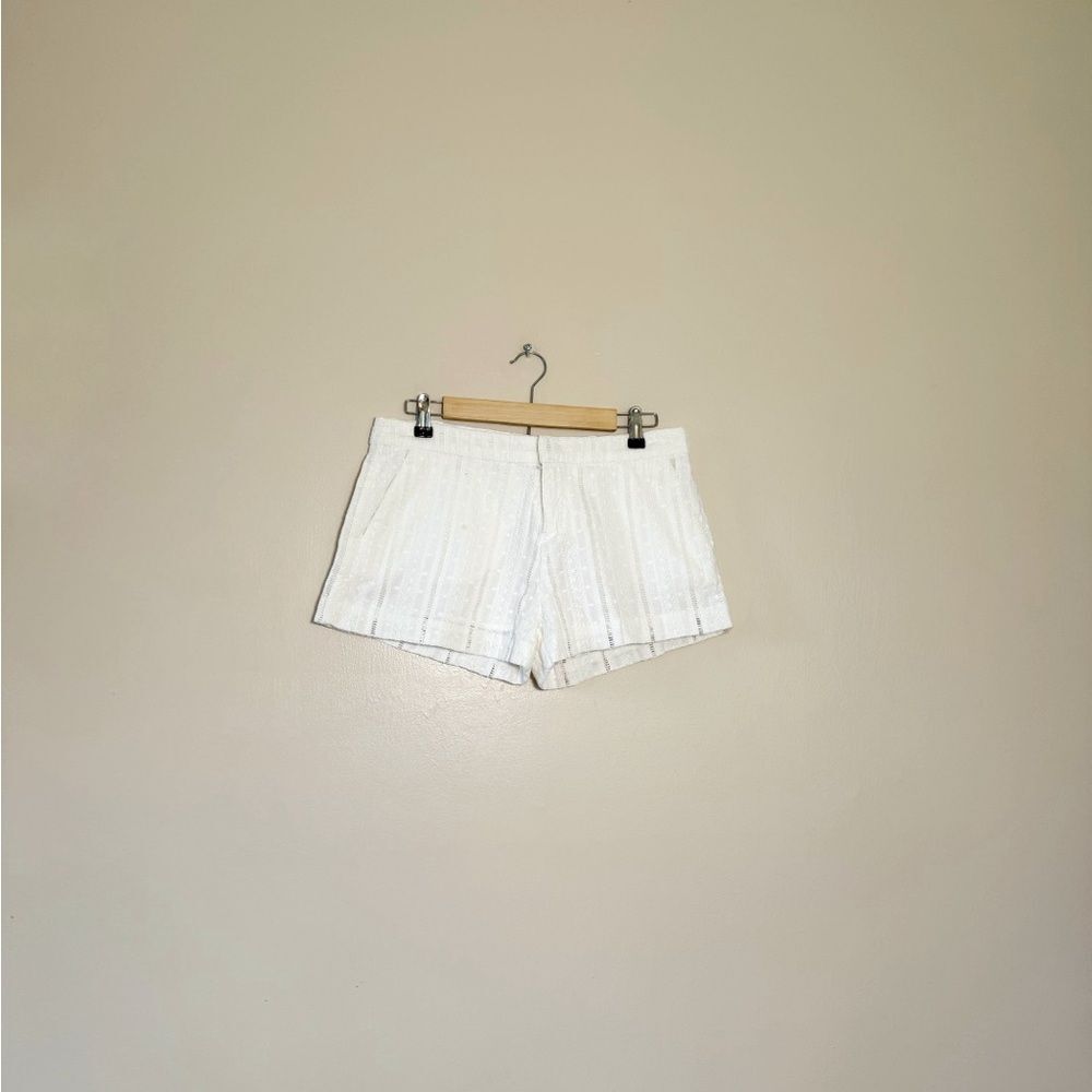 CLEARANCE! White Joie Eyelet Cotton Shorts Size 8 EUC